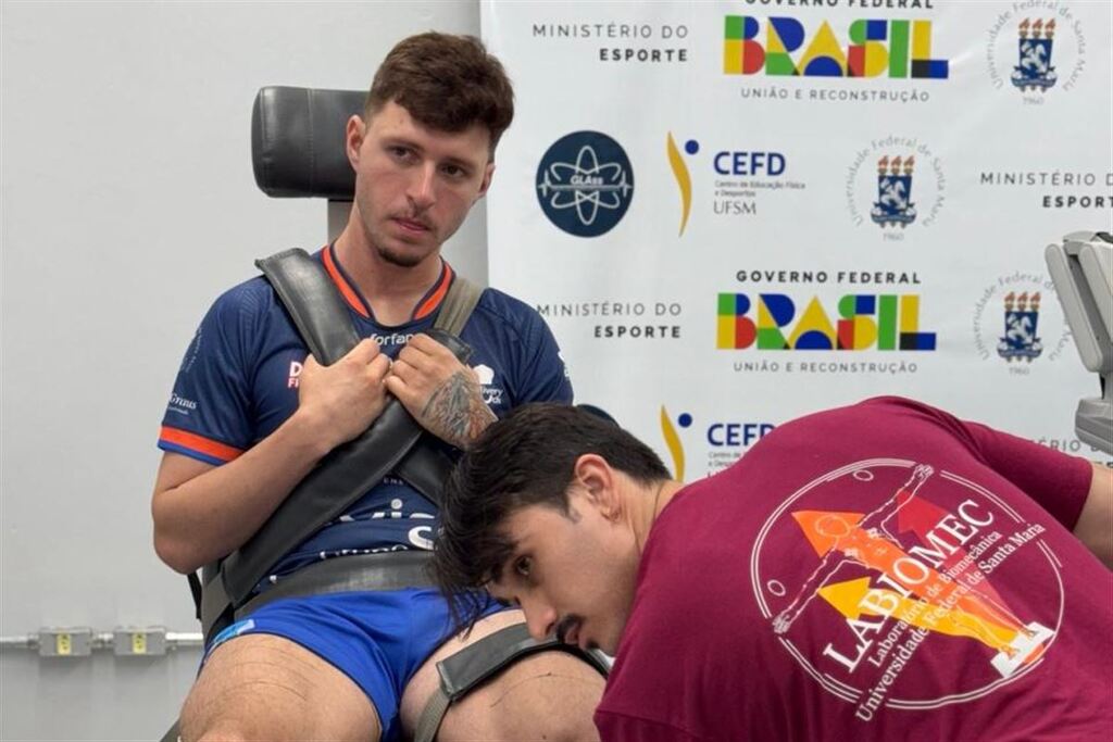 UFSM Futsal realiza testes físicos nos atletas