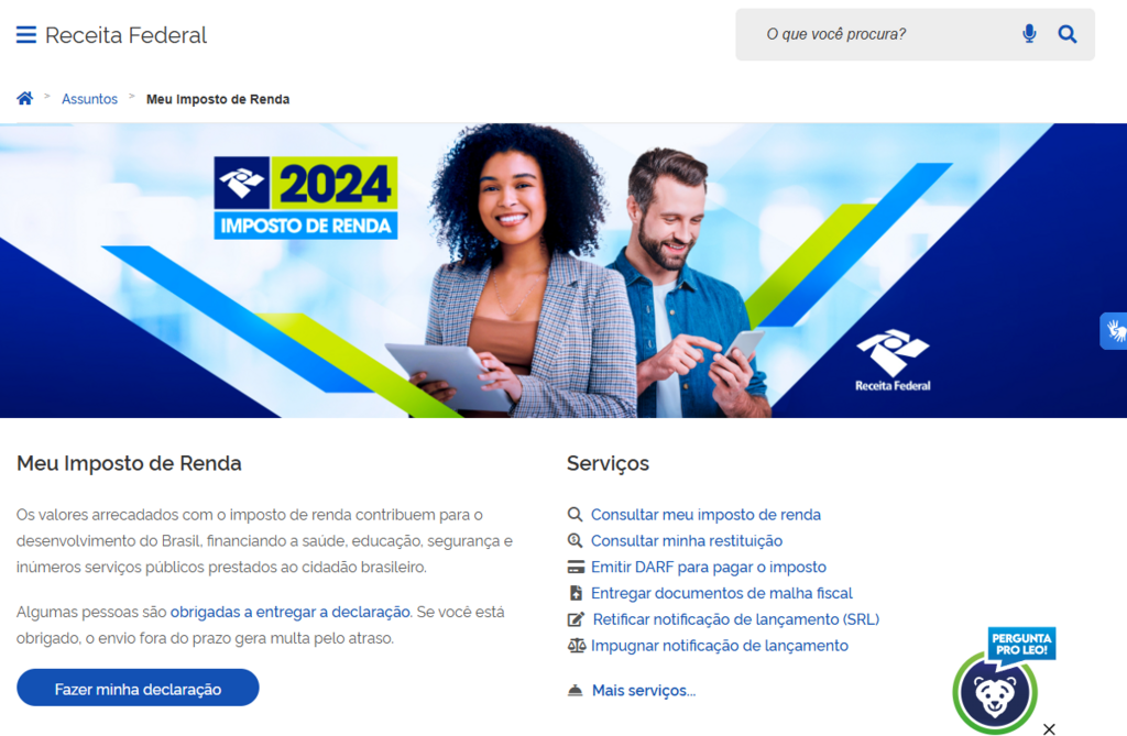 título imagem Receita Federal abre nesta sexta consulta ao lote residual de restituição do Imposto de Renda de fevereiro