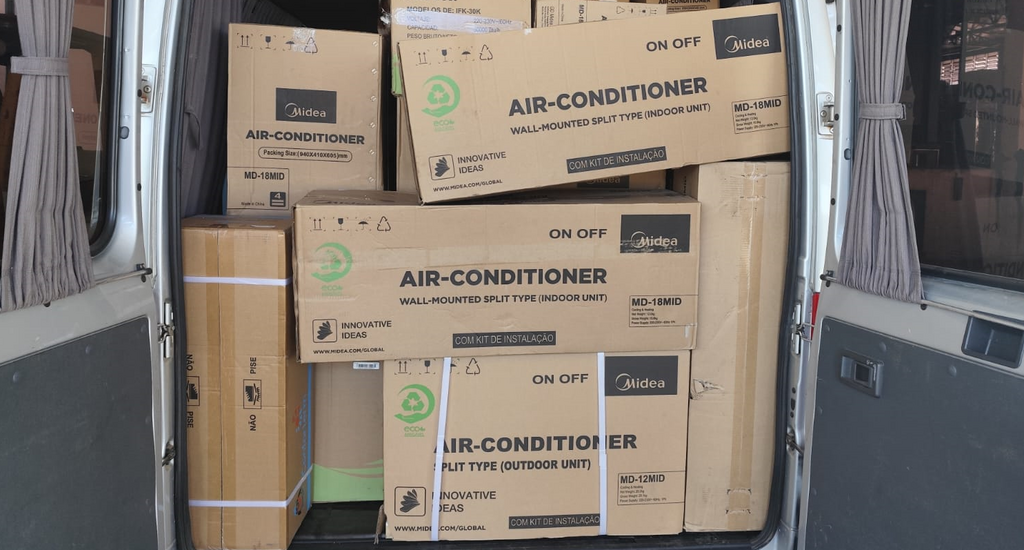 título imagem Apreensões de ar-condicionado aumentam com compras no Uruguai durante onda de calor