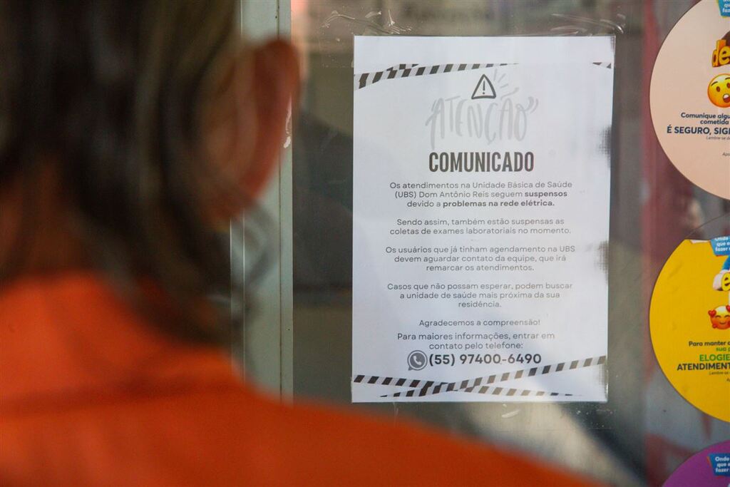 Com unidade de saúde fechada há 19 dias, moradores de bairro de Santa Maria buscam respostas; prefeitura atualiza situação