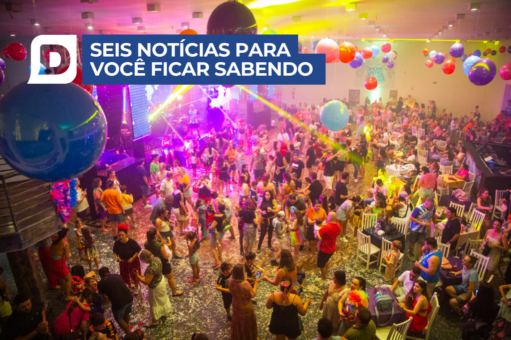 Carnaval Infantil do ATC garante diversão de crianças e adultos em Santa Maria e outras 5 notícias