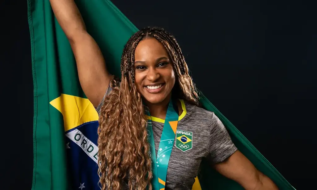 Rafael Bello/COB/Direitos Reservados - A ginasta pode ser a nona brasileira a vencer o prêmio