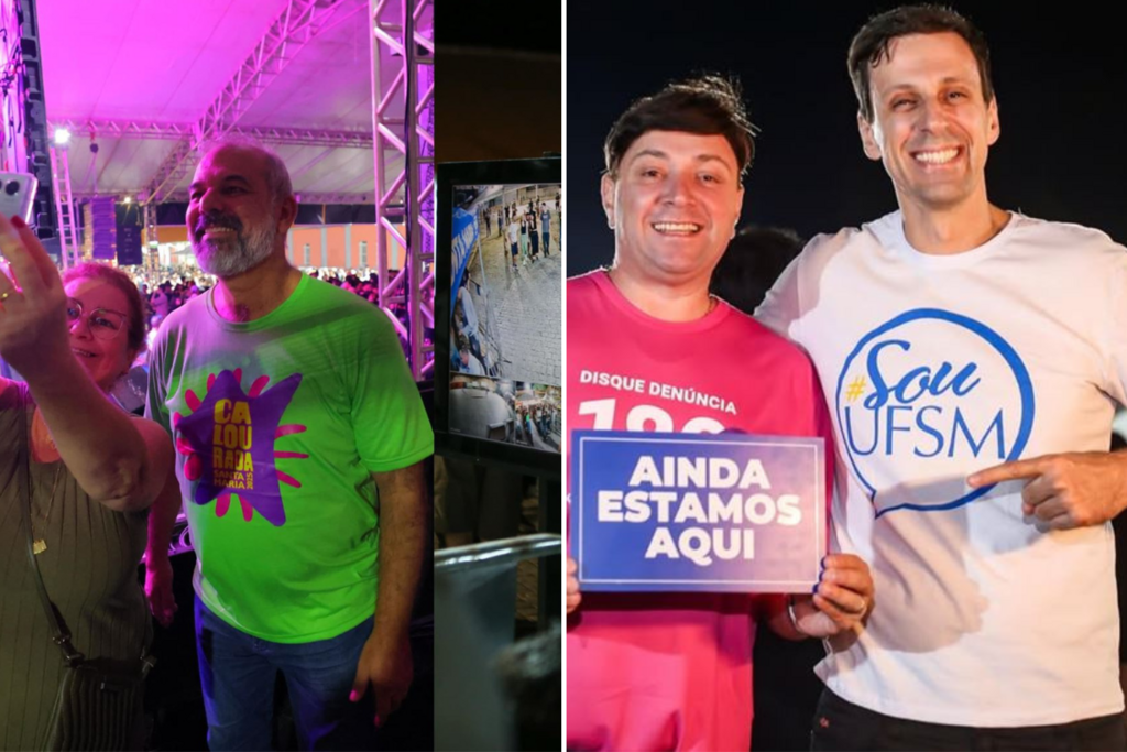 título imagem Calourada com estudantes e políticos em Santa Maria
