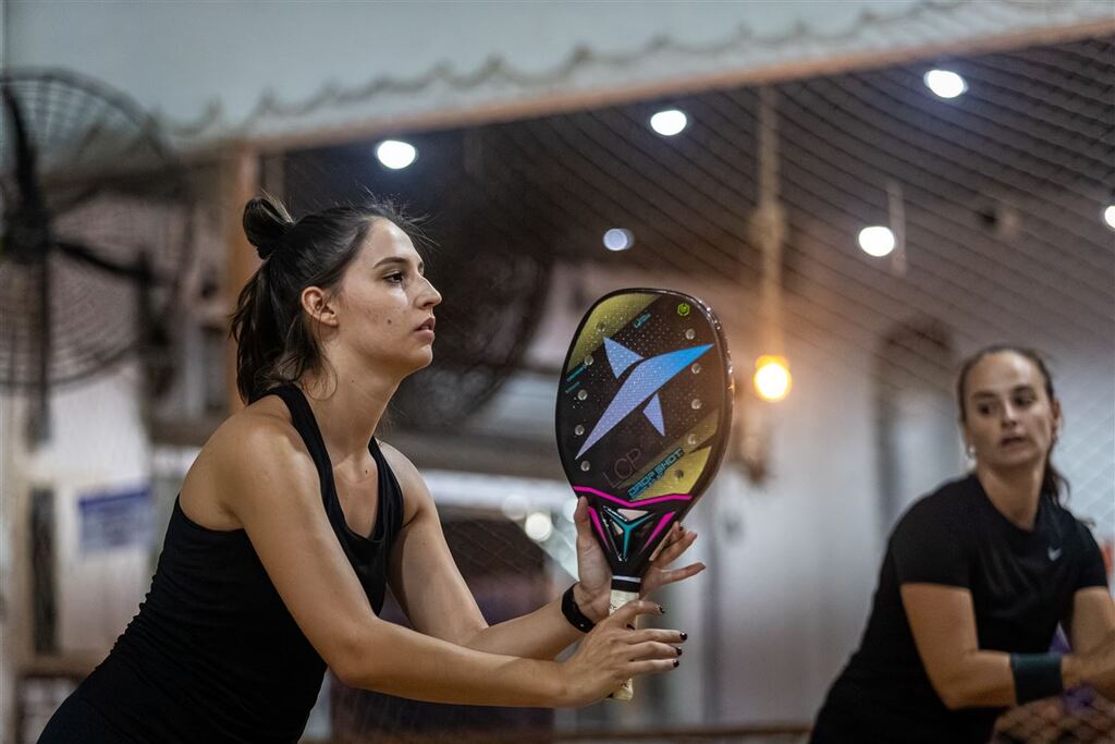título imagem Etapa do Circuito SM de Beach Tennis reuniu mais de 700 pessoas