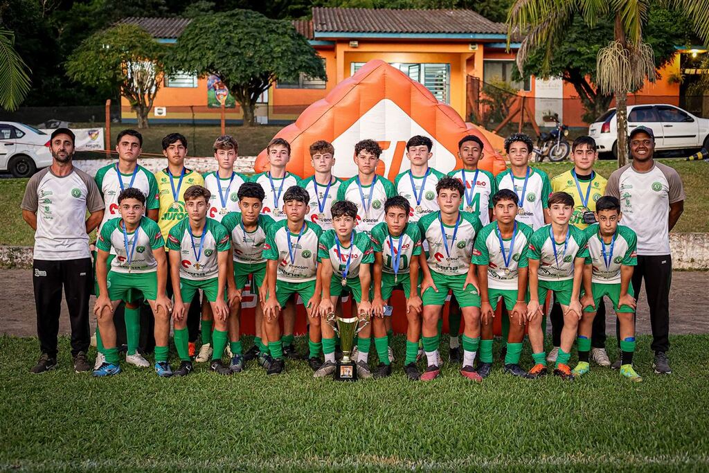 Foto: Guilherme Arruda (GK Fotografia Esportiva) - Escolinha da Chapecoense foi a campeã no sub-14