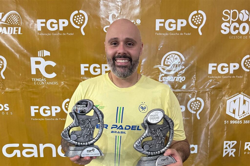 título imagem Atletas de Santa Maria são destaque no 1º Circuito Gaúcho de Padel em Bagé