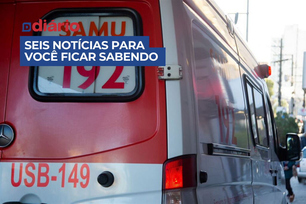 Ministério da Saúde entrega 113 ambulâncias do Samu para o RS; 17 virão para municípios da região e outras 5 notícias