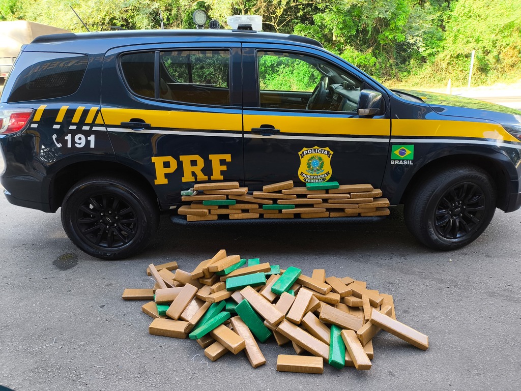 Homem é preso com 100 quilos de maconha em Santa Maria