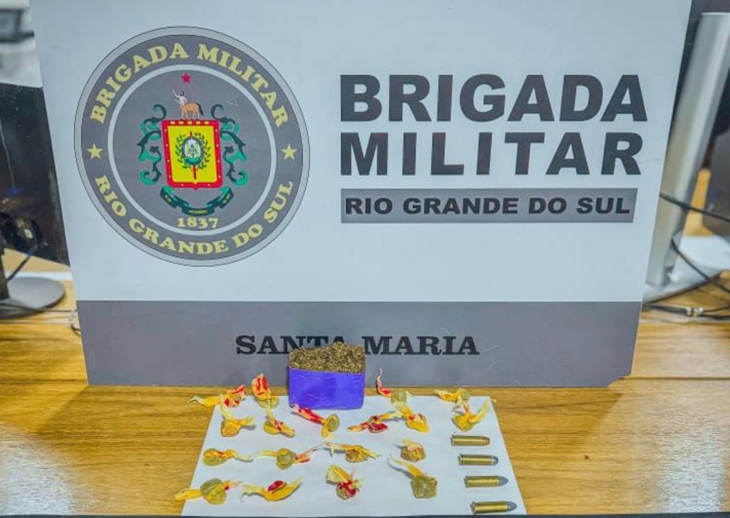 título imagem Jovem é preso por tráfico de drogas no Bairro Nova Santa Marta em Santa Maria