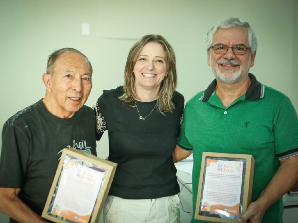 título imagem Em preparação à 52ª edição da Feira do Livro de Santa Maria, homenageado e patrono em 2025 são divulgados
