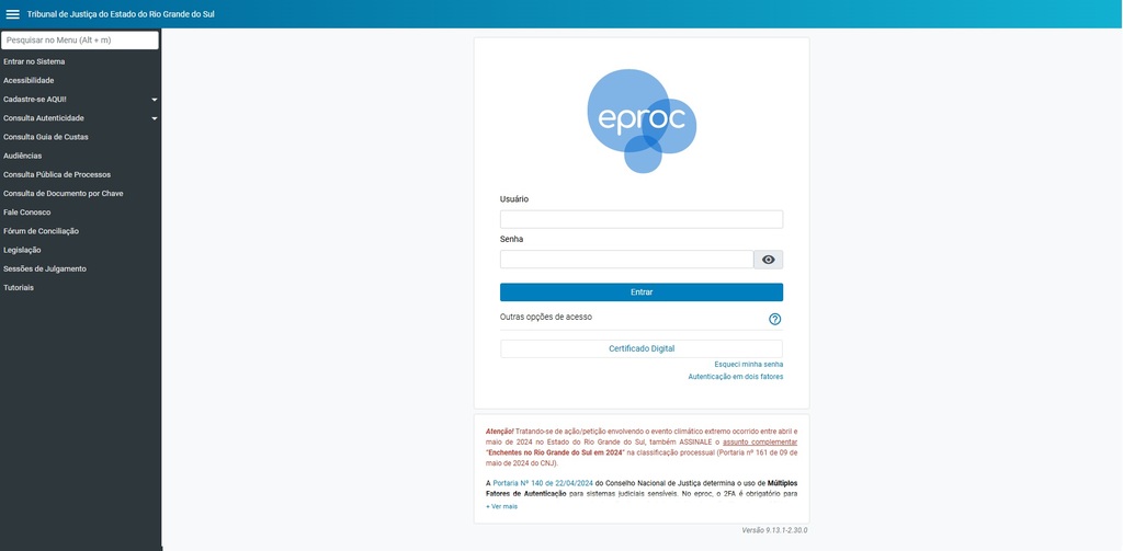 título imagem Tribunal de Justiça retoma acesso ao sistema de processos eletrônicos após nova tentativa de ataque hacker