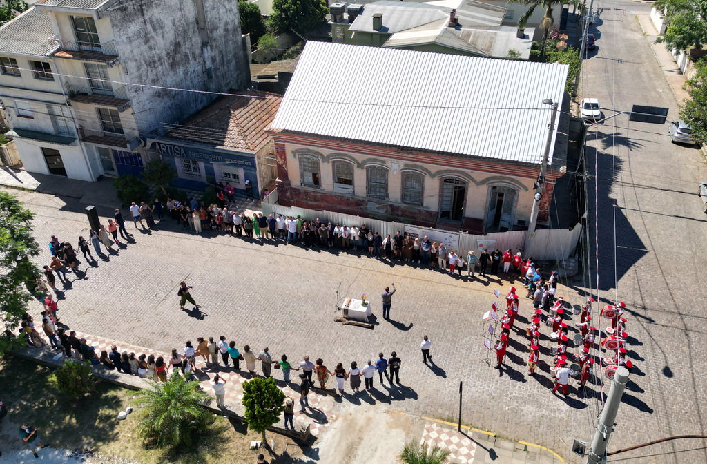 Celebração marca entrega de obras emergenciais em prédio histórico de quase 200 anos na região