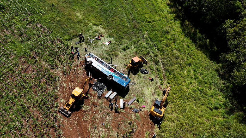 UFSM divulga lista com os 26 sobreviventes em acidente com ônibus  da universidade