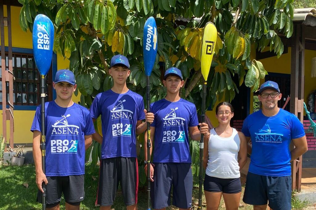 Equipe da Asena participa da Copa do Brasil de Canoagem em Minas Gerais
