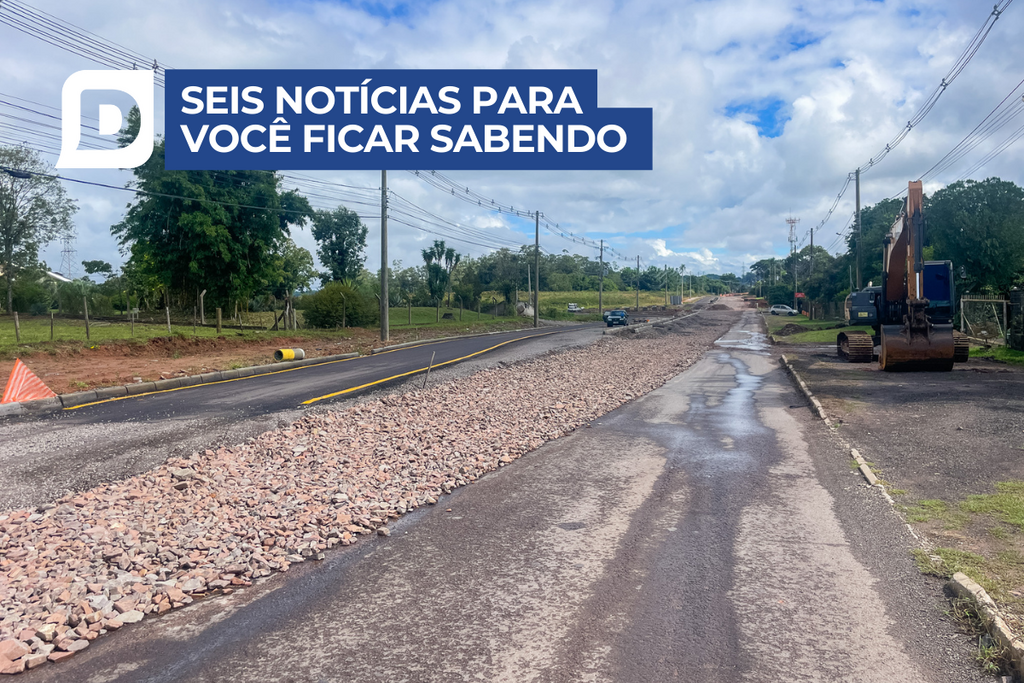título imagem Obra na Estrada de Pains deve atrasar e recebe novo prazo de conclusão e outras 5 notícias