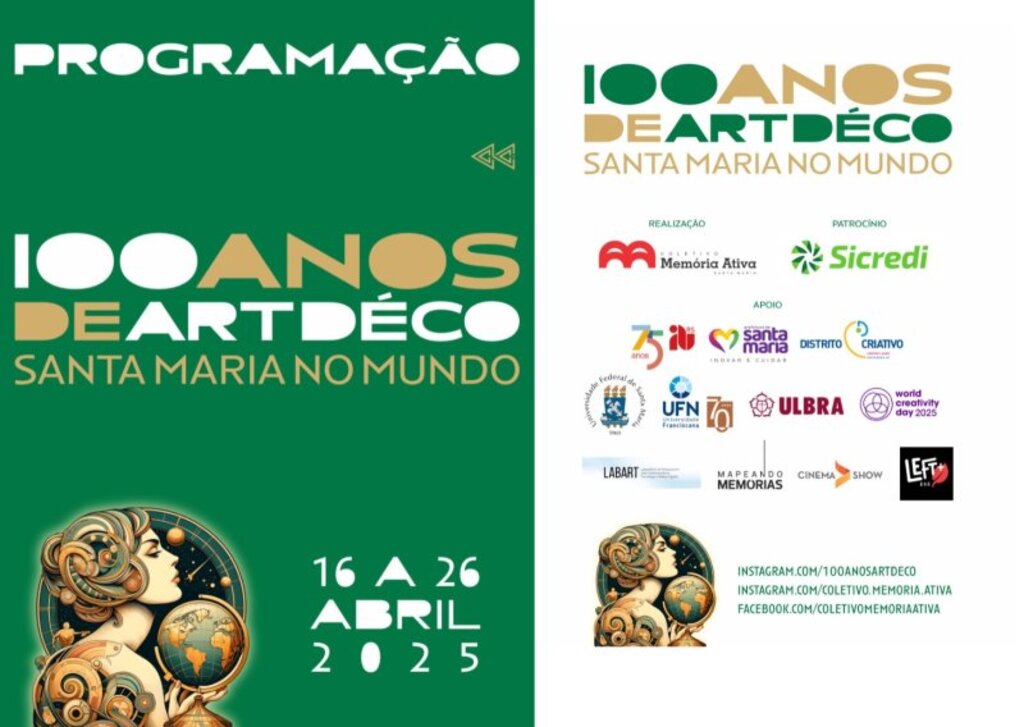 Comemorações dos 100 anos de Art Déco iniciam nesta quarta-feira; confira a programação