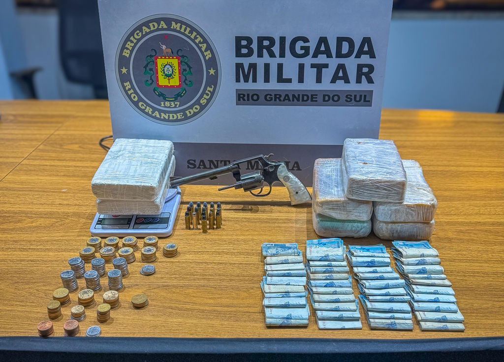 título imagem Brigada Militar prende jovem com mais de 7 kg de drogas em apartamento de Santa Maria