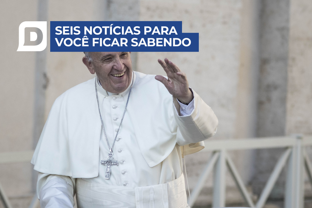 Veja o que os santa-marienses pensam sobre o legado do papa Francisco e outras 5 notícias
