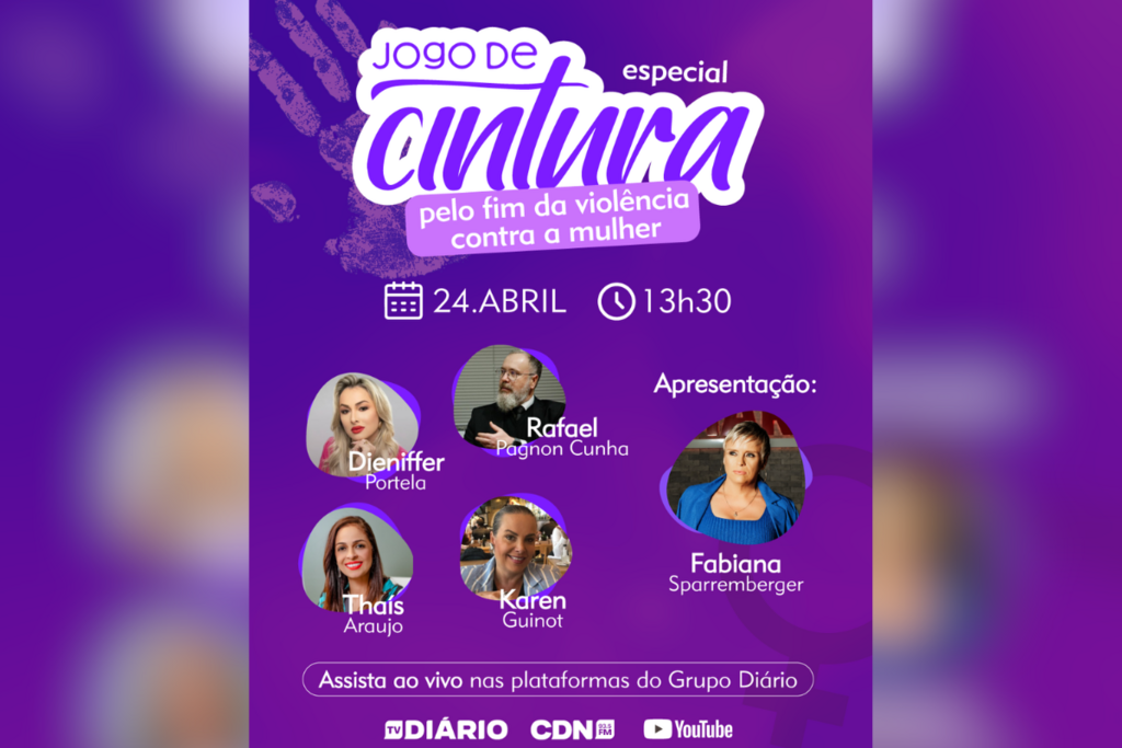  Feminicídios serão tema do programa Jogo de Cintura desta quinta na Rádio CDN