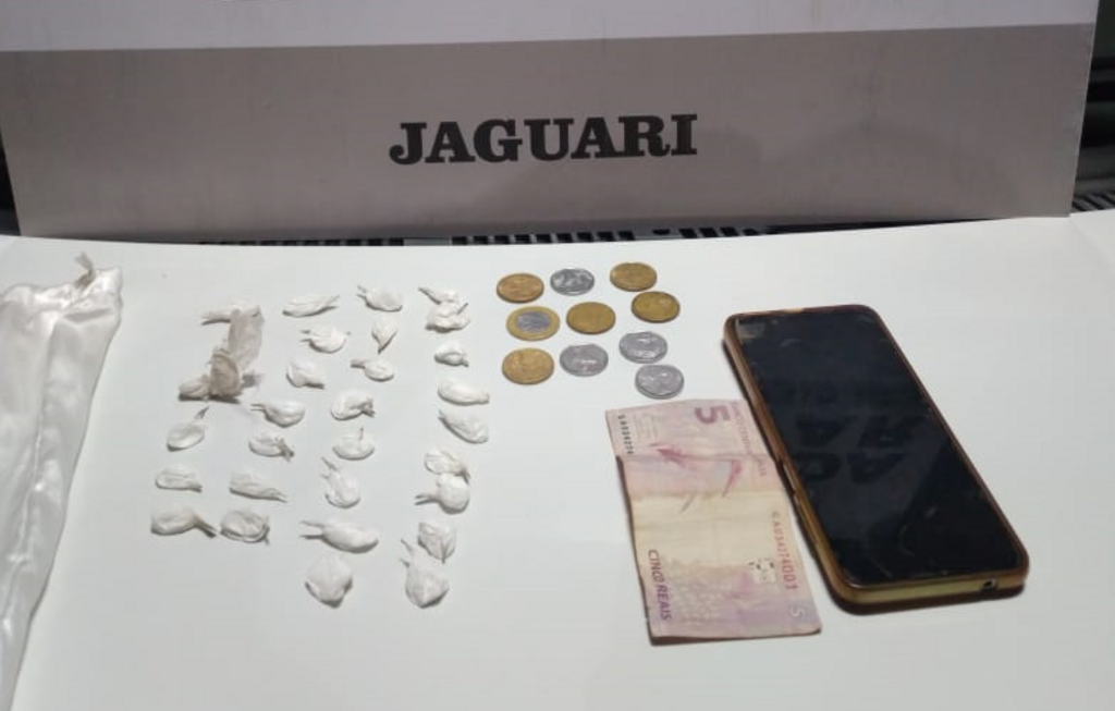 título imagem Homem é preso por tráfico de drogas em Jaguari