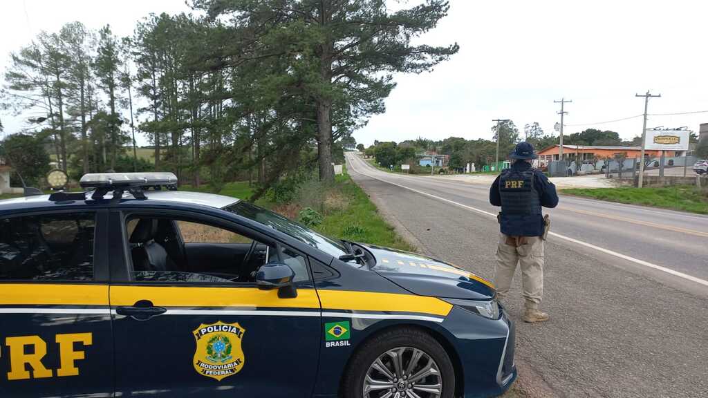 Foragido é recapturado durante abordagem policial na BR-392 em São Sepé