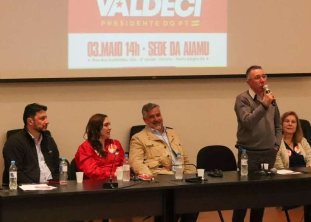 Deputado Valdeci oficializa disputa ao comando estadual do PT; em Santa Maria, três nomes disputam presidência municipal