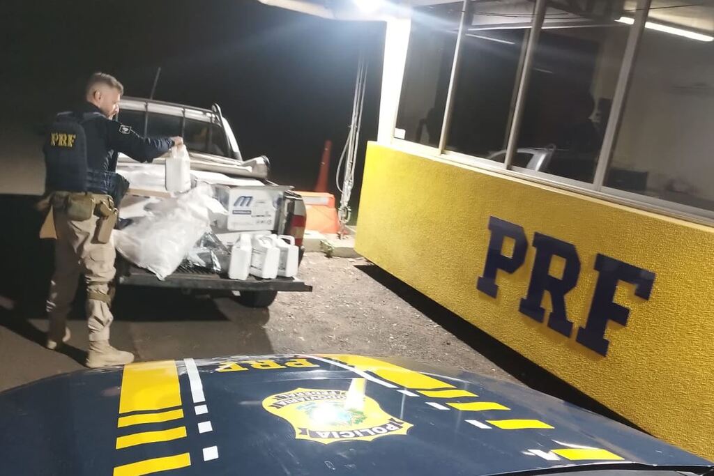Homem é preso na BR-287 com mais de meia tonelada de agrotóxicos uruguaios