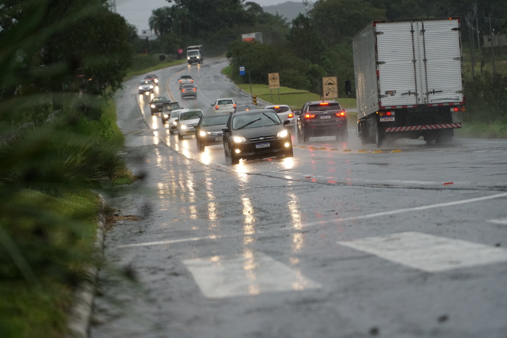 Foto: Rian Lacerda (Diário) - Santa Maria registrou mais de 100 milímetros de chuva nas 24h até a manhã desta sexta.