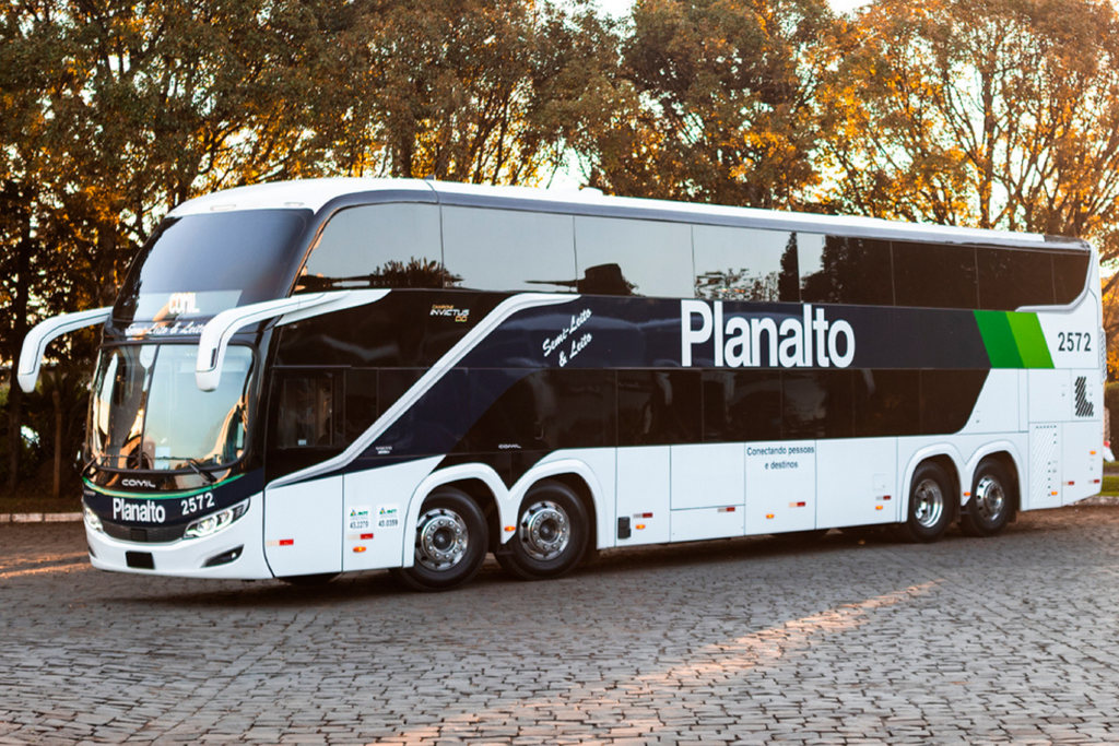 FOTOS: Planalto renova frota com ônibus de dois andares e recursos avançados