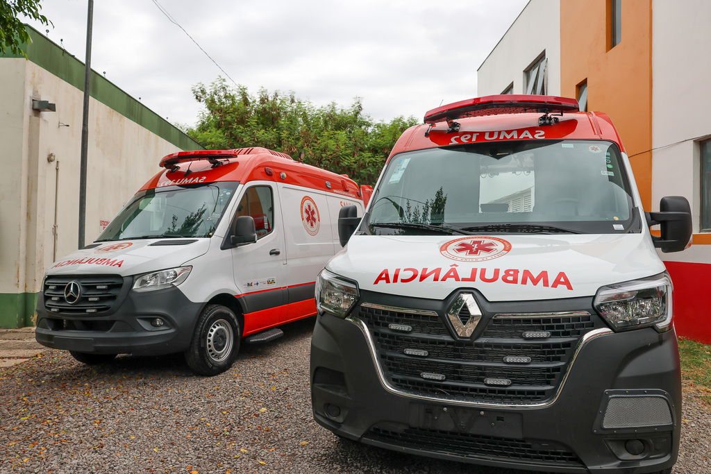 Nova ambulância do Samu entra em operação em Santa Maria