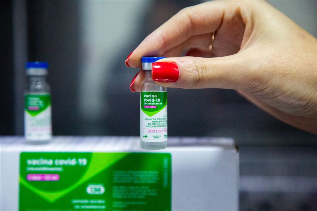 Santa Maria recebe novas doses contra a Covid-19 para imunizar pessoas acima de 12 anos