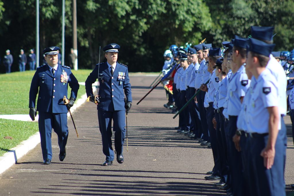 Solenidade marca a troca de comando na Base Aérea de Santa Maria