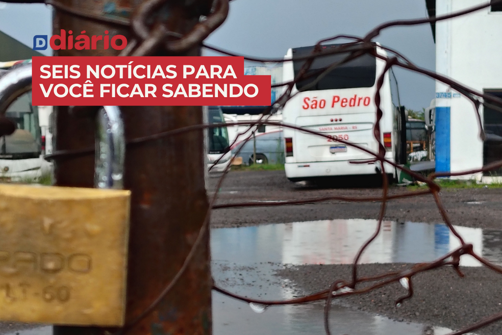 Primeiro leilão com mais de 30 ônibus e outros bens da Expresso São Pedro ocorre nesta terça e outras 5 notícias
