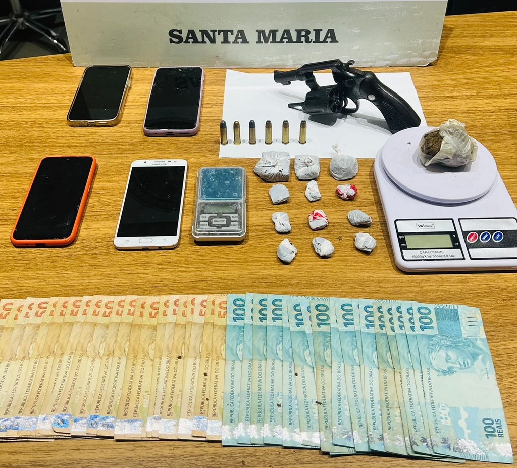 Grupo com histórico de crimes graves é preso pela Brigada Militar em Santa Maria