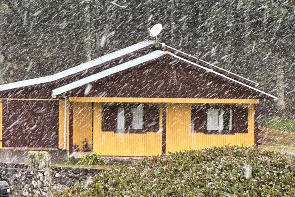 Foto: Alexandre Pereira / Reprodução - São José dos Ausentes registrou neve e a temperatura mais baixa do Estado