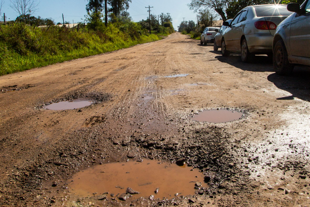 Obra de asfalto em trecho de estrada em Santa Flora deve começar em breve