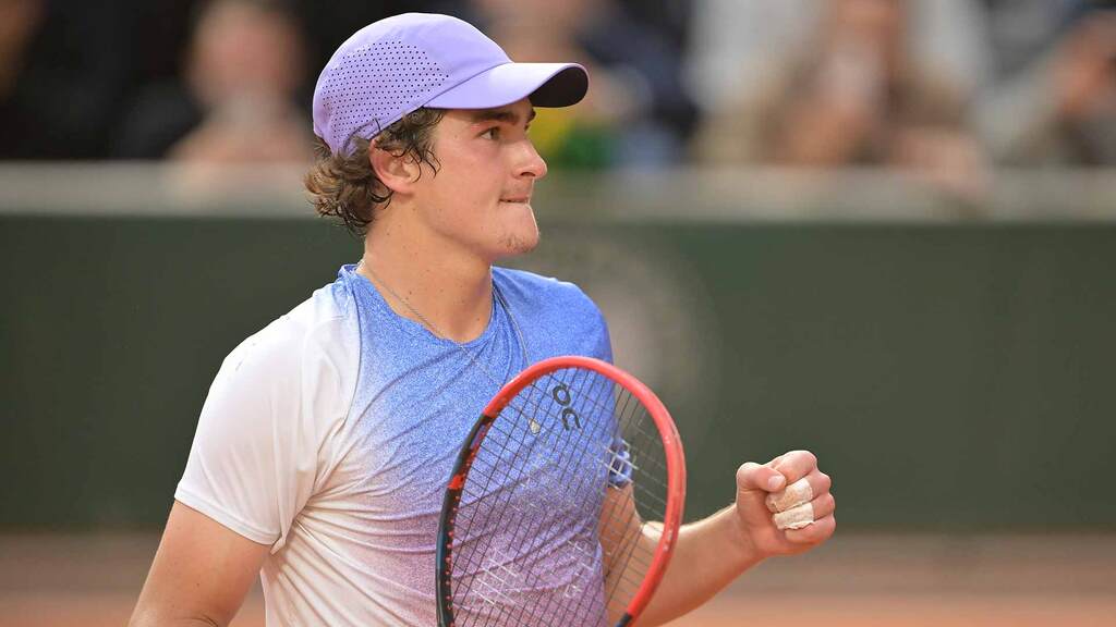 Foto: Peter Staples/ATP/Divulgação - Esta é a primeira vez de Fonseca em uma terceira rodada de Grand Slam