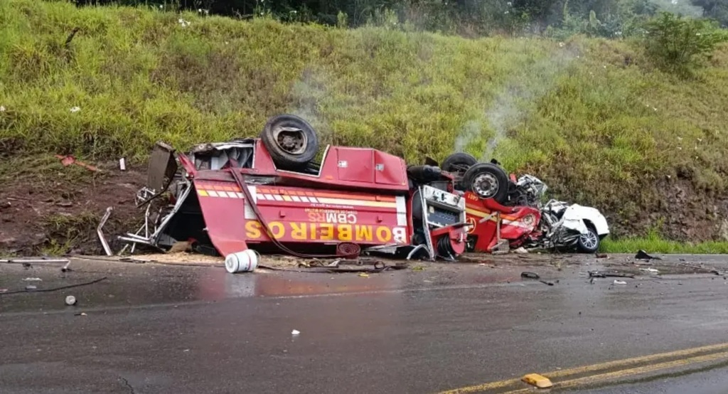 Foto: Divulgação - Entre as vítimas do acidente, em janeiro deste ano, estava o bombeiro santa-mariense Audrei Alves Camargo, 33 anos