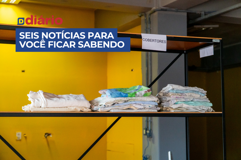 Com baixo estoque de roupas, Campanha do Agasalho precisa de mais doações em Santa Maria e outras 5 notícias