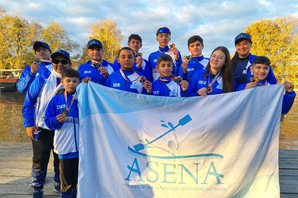 Asena garante 11 medalhas em etapa do Estadual de Canoagem
