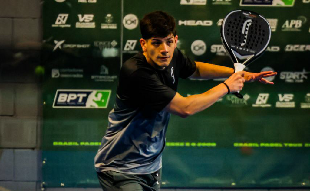 Apusm apresenta novo professor de padel: Pablo Lopes