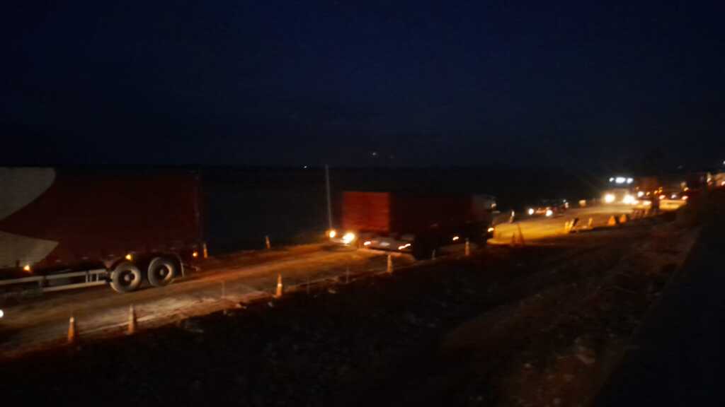 Após bloqueio total, desvio sobre o Rio Toropi está liberado