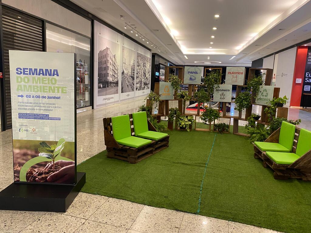 Shopping Praça Nova Santa Maria promove ações especiais na semana do meio ambiente