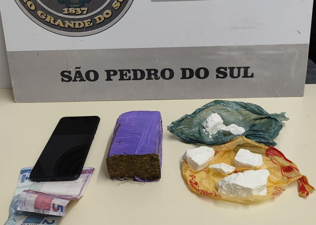Homem é preso por tráfico de drogas em município da região