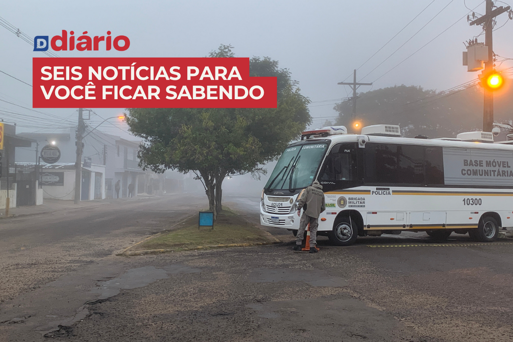PM aposentado preso após se negar a entregar arma em ocorrência de violência doméstica é enviado para unidade da BM em Porto Alegre e outras 5 notícias