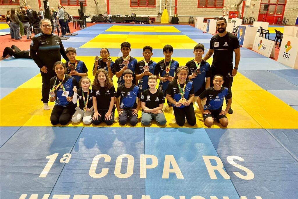 Judocas do ATC participam da 1ª Copa RS Internacional