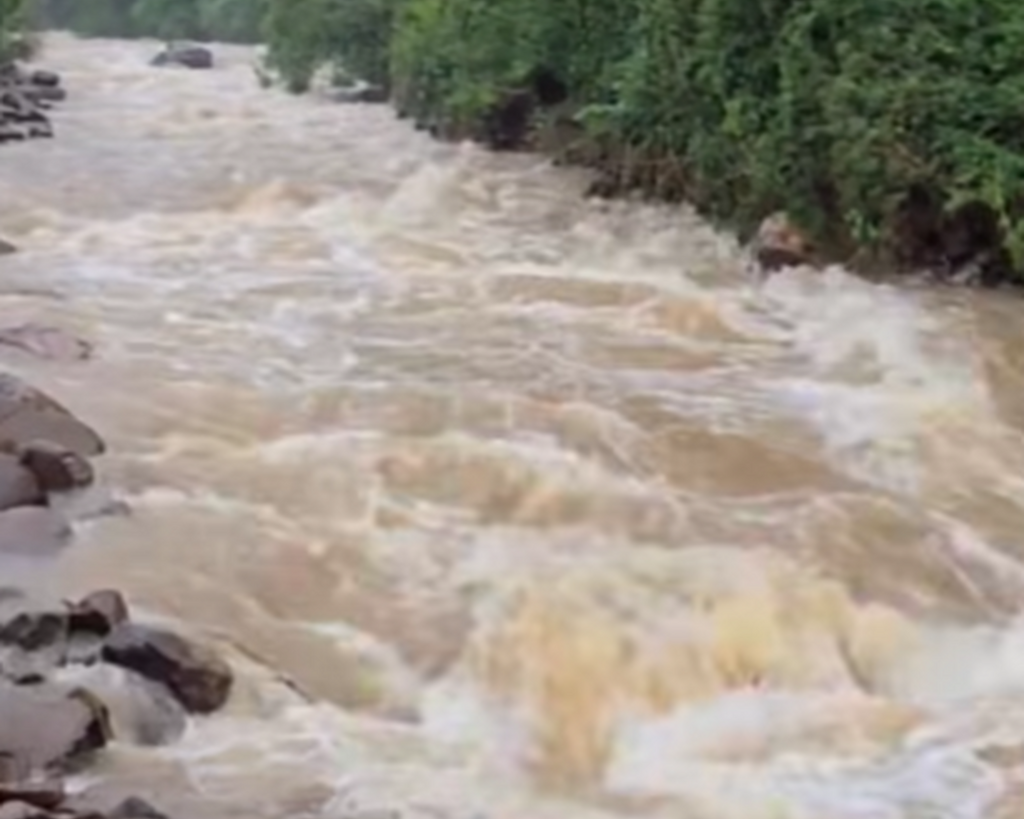 Itaara registra mais de 340 milímetros de chuva em 48h; três localidades estão isoladas