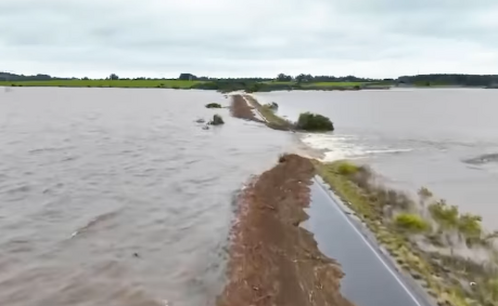 título imagem Sem acesso à cidade limite e estragos semelhantes a 2024, Cacequi encaminha decreto de emergência