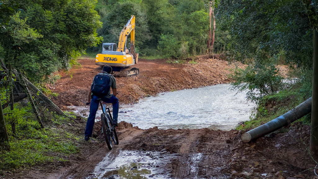 Interior de Santa Maria ainda tem sete pontes com trânsito bloqueado por causa da chuva