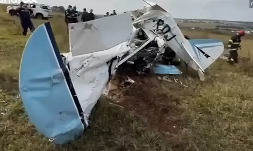 título imagem Queda de avião deixa dois mortos no interior de São Paulo